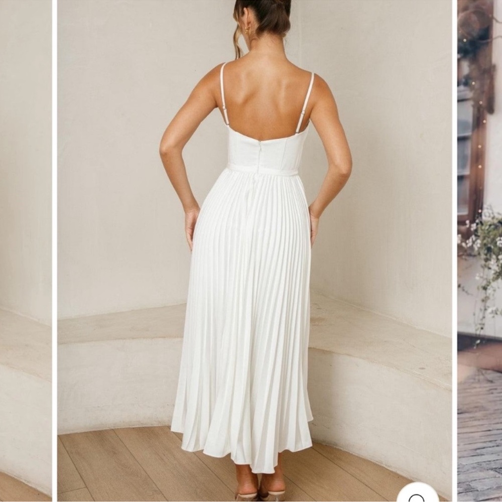 Elle Zeitoune Milan Dress White 10 - Picture 2 of 14